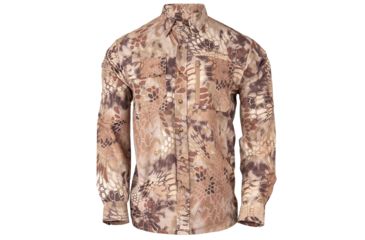 Image of Kryptek Adventure 3 Long Sleeve Shirt - Mens, Highlander, Large, 19ADV3LSH5