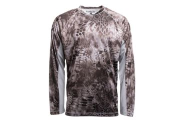 Image of Kryptek Aura Long Sleeve - Mens, Raid/Wolf Grey, Large, 19AURLSRWG5