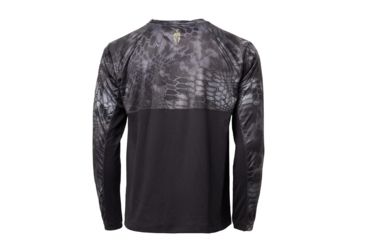 Image of Kryptek Aura Long Sleeve - Mens, Typhon/Black, Extra Large, 19AURLSTBK6