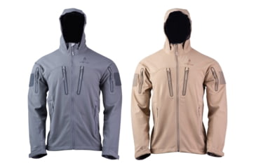 Image of Kryptek Dalibor 3 Jacket, Dark Charcoal, Khaki