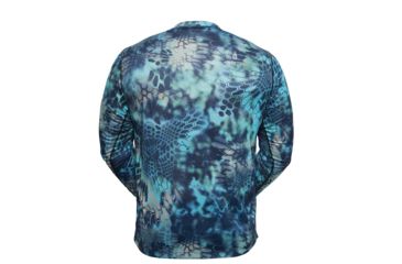 Image of Kryptek Hyperion Long Sleeve Crew With Logo - Mens, Pontus, Extra Large, 19HYPLSLP6