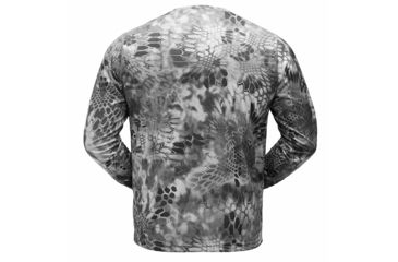 Image of Kryptek Hyperion Long Sleeve Crew With Logo - Mens, Raid, Medium, 19HYPLSLR4