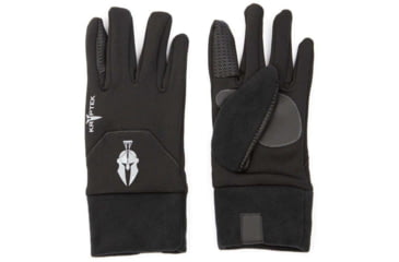 Image of Kryptek Lykos Fleece Glove - Mens, Black, M, 21LYKABK4
