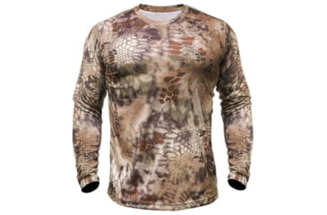 Image of Kryptek Hyperion Long Sleeve Crew - Men's, 2XL, Highlander, 15HYPLSCH7