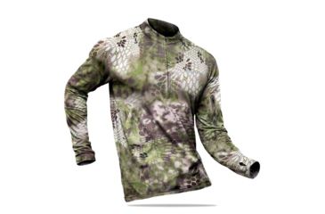 Image of Kryptek Men's Tora 1/4 Zip Thermal Shirt, Extra Large, Altitude 16TORZA6