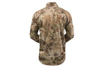 Image of Kryptek Mens Helios Long Sleeve Quarter Zip Pullover, Highlander, Extra Small 15HELLSZH2