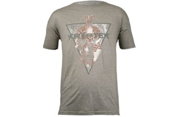 Image of Kryptek Skull Mask Tee - Mens, Sage/Black Heather, Small, 19SKUTSH3