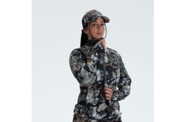 Image of Kryptek Thea 1/2 Zip Shirt - Womens, Dark Charcoal, XL, 19WTHEAZSF6
