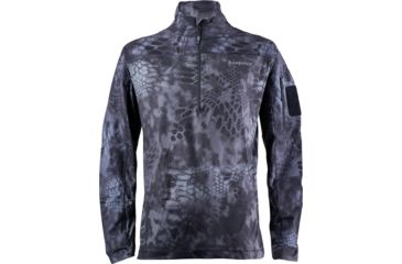 Image of Kryptek Valhalla 2 Long Sleeve Zip - Mens, Typhon, Medium, 18VALLSZT4