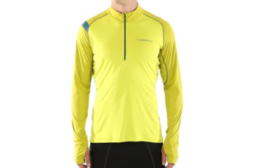 Image of La Sportiva Action Long Sleeve Top - Men's, Sulphur/Citronelle, Extra Large J52-702701-XL