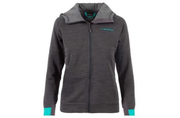Image of La Sportiva Aim Hoody - Women's, Carbon, Extra Small, I87-900900-XS