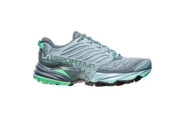 Image of La Sportiva Akasha Trail Running Shoe - Womens, Stone Blue/Jade Green, 42, 26Z-904704-42