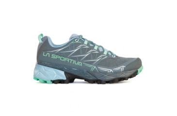 Image of La Sportiva Akyra Trail Running Shoe - Womens, Slate/Jade Green, 38.5, 36E-903704-38.5