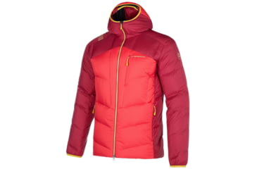 Image of La Sportiva Atlas Down Jacket - Mens, Sunset/Sangria, Large, L53-319320-L