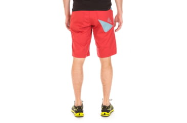 Image of La Sportiva Bleauser Short - Men's, Cardinal Red/Stone Blue, Small H54-307904-S