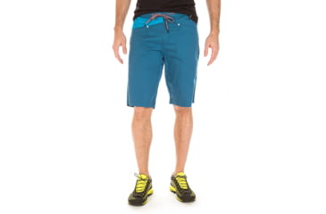 Image of La Sportiva Bleauser Short - Men's, Lake/Tropic Blue, Medium H54-607614-M
