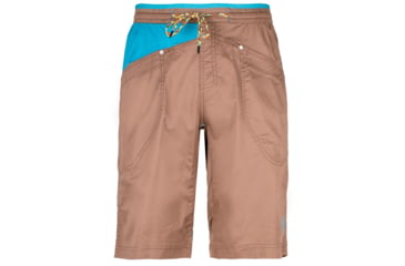 Image of La Sportiva Bleauser Short - Men's, Falcon Brown/Tropic Blue, Medium H54-804614-M