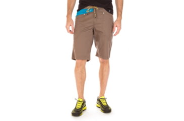 Image of La Sportiva Bleauser Short - Men's, Falcon Brown/Tropic Blue, Medium H54-804614-M
