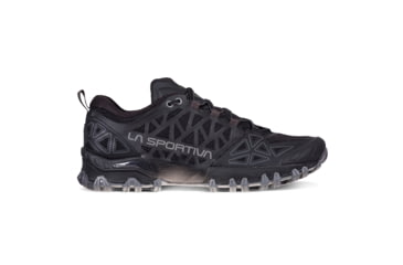 Image of La Sportiva Bushido II Running Shoes - Womens, Black/Carbon, 40.5, 36T-999900-40.5