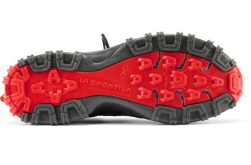 Image of La Sportiva Bushido II Trailrunning Shoes - Mens, Carbon/Tangerine, 46.5, 36S-900202-46.5