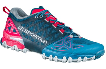 Image of La Sportiva Bushido II Trailrunning Shoes - Womens, Ink/Love Potion, 41.5, 36T-627406-41.5