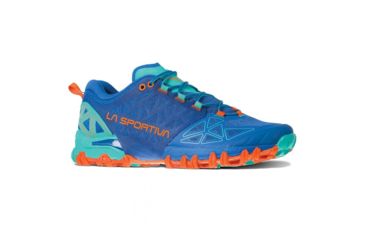 Image of La Sportiva Bushido II Trailrunning Shoes - Womens, Marine Blue/Aqua, 36, 36T-612615-36