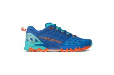 Image of La Sportiva Bushido II Trailrunning Shoes - Womens, Marine Blue/Aqua, 36, 36T-612615-36