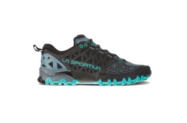 Image of La Sportiva Bushido II Trailrunning Shoes - Womens, Slate/Aqua, 38, 36T-903615-38