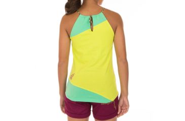 Image of La Sportiva Class Tank - Women's, Apple Green/Jade Green, Medium I45-705704-M
