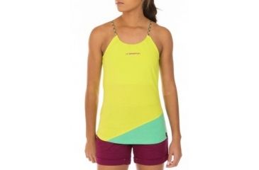 Image of La Sportiva Class Tank - Womens, Apple Green/Jade Green, Medium, I45-705704-M