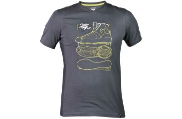Image of La Sportiva Climbing Roots T-Shirt - Men's -Grey-Large