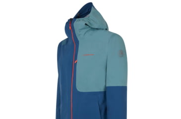 Image of La Sportiva Crizzle Jacket - Mens, Opal/Pine, Medium, L37-618714-M