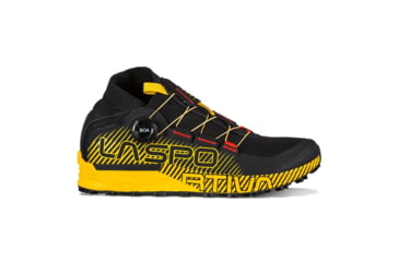 Image of La Sportiva Cyklon Running Shoes - Mens, Black/Yellow, 40.5, Medium, 46W-999100-40.5