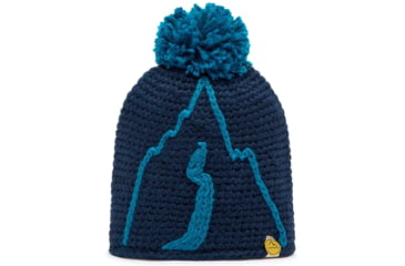 Image of La Sportiva Dorado Beanie, Night Blue/Crystal, Small, X04-629635-S