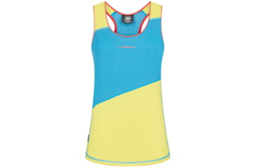 Image of La Sportiva Drift Tank - Womens, Neptune/Celery, Extra Small, K84-619715-XS