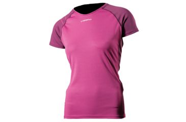Image of La Sportiva Flight T-Shirt - Women's-Pink-Large