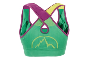 Image of La Sportiva Focus Top - Women's, Jade Green/Purple, Extra Small I84-704500-XS