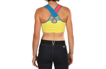 Image of La Sportiva Focus Top - Womens, Celery Neptune, Small, I84-715619-S