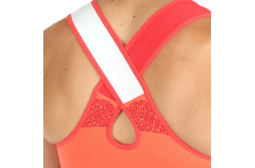 Image of La Sportiva Focus Top - Womens, Flamingo Hibiscus, Large, I84-403402-L
