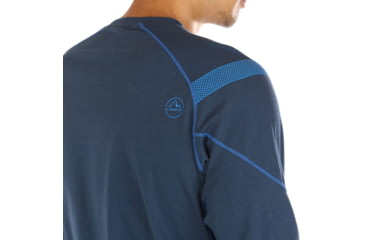 Image of La Sportiva Future Long Sleeve - Men's, Opal/Neptune, Small, H93-618619-S