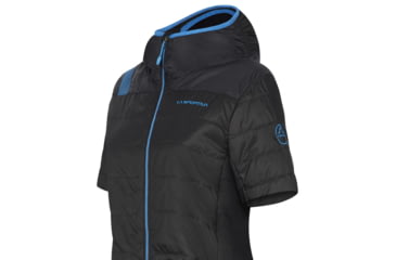 Image of La Sportiva Glow Short Sleeve Jacket - Womens, Black, Extra Small, C98-999999-XS