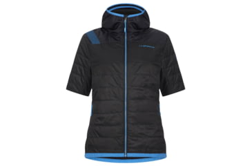 Image of La Sportiva Glow Short Sleeve Jacket - Womens, Black, Extra Small, C98-999999-XS