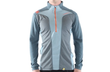 Image of La Sportiva Ionosphere Long Sleeve Baselayer - Men's, Slate/Stone Blue, Extra Large B80-903904-XL