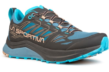 Image of La Sportiva Jackal Trailrunning Shoes - Womens, Carbon/Topaz, 41, 46C-900624-41
