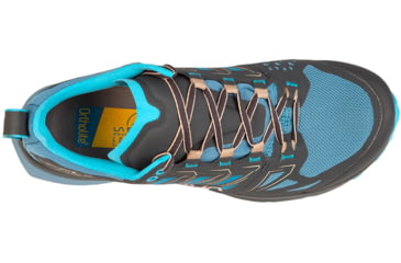 Image of La Sportiva Jackal Trailrunning Shoes - Womens, Carbon/Topaz, 41, 46C-900624-41