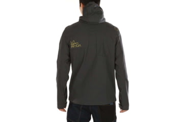 Image of La Sportiva Jolly Jacket - Mens, Carbon/Kiwi, Large, N31-900713-L