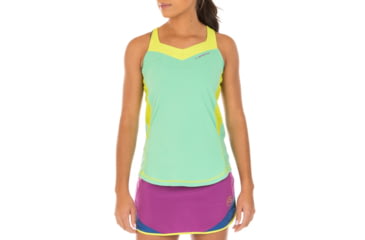 Image of La Sportiva Joy Tank - Women's, Jade Green/Apple Green, Medium K64-704705-M