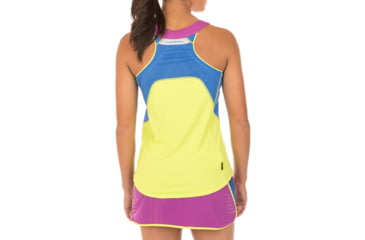 Image of La Sportiva Joy Tank - Women's, Apple Green/Cobalt Blue, Large K64-705613-L