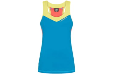 Image of La Sportiva Joy Tank - Womens, Neptune/Hibiscus, Small, K64-619402-S