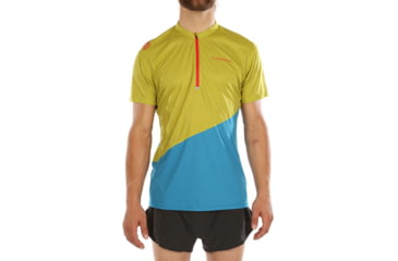 Image of La Sportiva Limitless T-Shirt - Mens, Kiwi Neptune, Medium, J91-713619-M